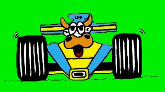 CAMISETA NI�O VACA FORMULA 1 FRONTAL